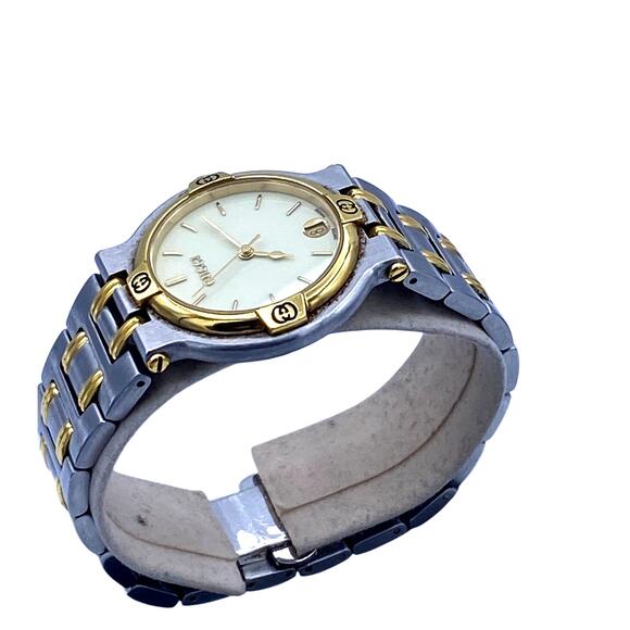 Authentic Gucci Two-Tone Stainless Steel Watch - Picture 1 of 13